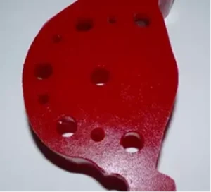 Honda TRX300EX Engine  Case Saver / Chain Guide  (Red)