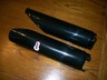 YAMAHA YZ125 YZ250 YZ250F YZ450F WR250F WR450F BLACK FORK GUARDS