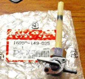 HONDA XR75 XL75 XR80 ATC185S ATC200, GAS TANK FUEL VALVE PETCOCK 16950-149-025