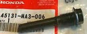 HONDA REAR or FRONT BRAKE PADS MOUNTING PIN, BOLT 45131-ma3-006