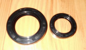 HONDA PILOT FL400R, FL400 ENGINE CRANKSHAFT MAIN BEARING SEALS 89-90, DOUBLE LIP