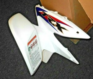 HONDA TRX450R, TRX450ER TRX 450R 450ER, ROSS WHITE LEFT FRONT FENDER 06-14
