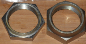 SUZUKI LTZ400,  KAWASAKI KFX400 REAR AXLE LOCK NUT SPROCKET SIDE