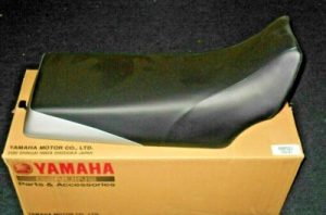 YAMAHA BANSHEE 350 COMPLETE SEAT ASSEMBLY, BLACK & SILVER COVER 1987-2012