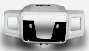 HONDA ATC250SX, ATC 250SX WHITE HEADLIGHT HOUSING, SHROUD, COVER 460081, 1985  Z