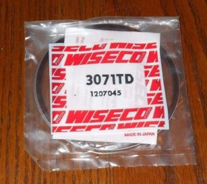 WISECO 2 STROKE 78 MM REPLACEMENT PISTON RINGS, 3071TD, TRX 250R 350 BIG BORE