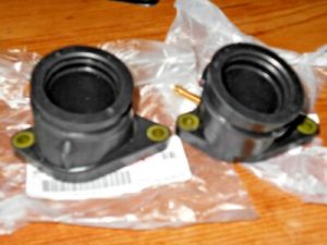 YAMAHA RAPTOR 660 RIGHT & LEFT CARBURETOR INTAKE MANIFOLD BOOTS 01-05,