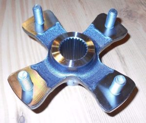 SUZUKI LT250, LT500 250 500 QUAD RACER, QUADZILLA REAR WHEEL HUB 4X110 PATTERN