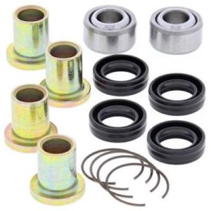 HONDA TRX 250R, TRX250R TOP & BOTTOM A ARM BEARINGS BUSHING REBUILD KIT 50-1019