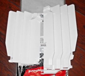 SUZUKI RMZ250 RM-Z250 RADIATOR LOUVERS, GUARDS, SHROUDS 2010-2018 LEFT & RIGHT