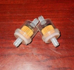 X2 ATV, DIRT BIKE, MOTORCYCLE IN LINE FUEL FILTER,HIGH FLOW (8mm) 15/16" ID LINE