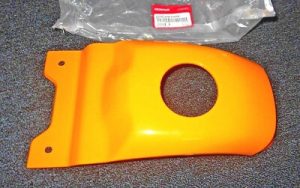 HONDA TRX250EX TRX 250EX OEM YELLOW FRONT FENDER GAS TANK COVER 01-05,