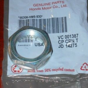 HONDA TRX 200,200D, 300 RECON 250, RANCHER 420, 250X REAR AXLE NUT 90308-HM5-930