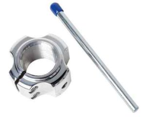 HONDA TRX400EX,TRX 400EX 450R TRX450R BILLET ALUMINUM DOUBLE AXLE LOCK NUT AX2-X