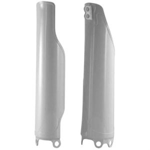 YAMAHA YZ125, YZ250 YZ250F YZ450F WHITE FORK GUARDS COVERS, PROTECTORS 08-