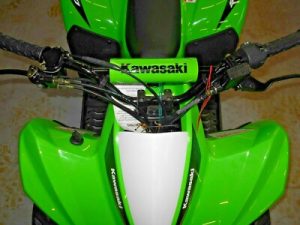 KAWASAKI KFX50, KFX90 KFX 50,90 GREEN HANDLEBAR PAD, CROSS BAR