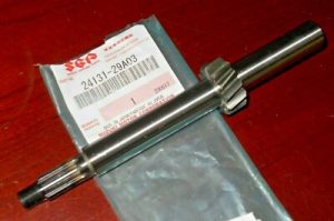 SUZUKI LT80, KAWASAKI KFX80 TRANSMISSION INPUT, COUNTER SHAFT 87-06, 24131-29A03