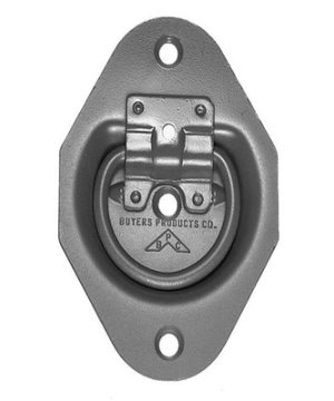 TRAILER TIE DOWN ZINC PLATED FLOOR ANCHOR 285 LB LOAD