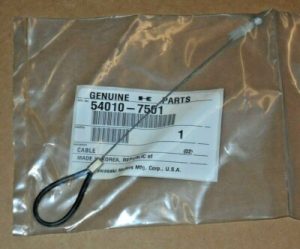 KAWASAKI PRAIRIE 360 SEAT RELEASE CABLE 54010-7501