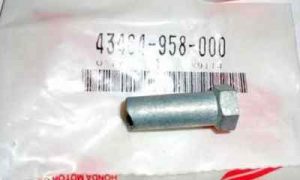HONDA BRAKE CABLE ADJUSTING NUT, MUV 700 BIG RED, PIONEER, SXS 500,43464-958-000