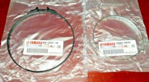 YAMAHA BIG BEAR, KODIAK, WOLVERINE REAR SWINGARM DRIVE SHAFT FLEX BOOT CLAMPS