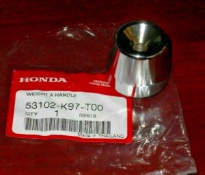 HONDA PCX150 PCX 150 CHROME HANDLEBAR VIBRATION DAMPER WEIGHT 53102-K97-T00