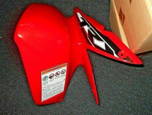 HONDA TRX250EX TRX 250EX 250X TRX250X OEM RED LEFT FRONT FENDER 2006-2024