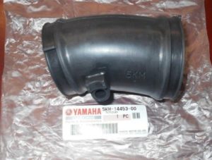 YAMAHA GRIZZLY 660 AIR BOX TO CARBURETOR CARB INTAKE RUBBER BOOT 5KM-14453-01-00