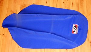 SUZUKI RMZ450 RMX450 RMZ RMX 450 SOLID BLUE GRIPPER SEAT COVER 2008-2015, Z
