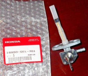 HONDA GAS TANK FUEL VALVE,PETCOCK,XR50,XR70,XR80,XR100,CRF50,CRF70,CRF80,CRF100