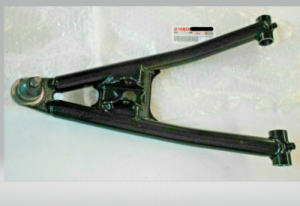 YAMAHA YFZ450 BLACK RIGHT LOWER BOTTOM A ARM 04-13,  REPLACEABLE BALL JOINT