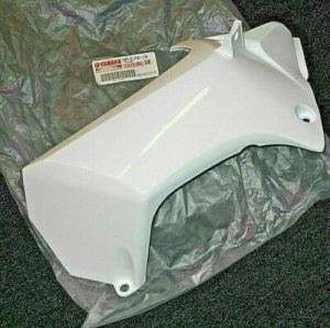 YAMAHA YFZ450R YFZ 450R 450X YFZ450X WHITE LEFT SIDE RADIATOR SHROUD 2009-2013