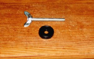 SUZUKI AIR FILTER BOLT, PLASTIC WASHER DR125, DR200, SP200, SP600,250 QUAD RACER