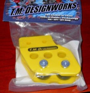 HONDA,SUZUKI,YAMAHA,KAWASAKI ATV T.M DESIGN REAR CHAIN GUIDE,BANSHEE STYLE