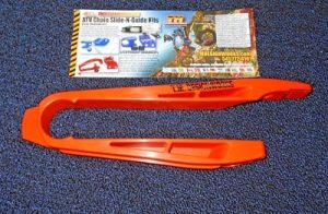 KTM 250SX,250SX-F,250XC,250XCF-X,250XC-W, 300EXC, 300XC ORANGE FRONT CHAIN SLIDE