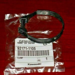 KAWASAKI KX125, KX250 REED CAGE BOOT TO CARBURETOR HOSE CLAMP 92171-1105