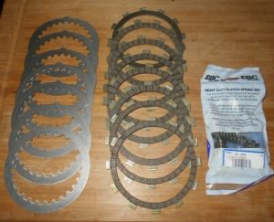 YAMAHA RAPTOR 660, XT600 "EBC" ENGINE HEAVY DUTY COMPLETE CLUTCH KIT , ZZZZ
