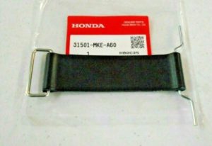 HONDA CRF250R, CRF450R, CRF250RX, CRF450RX BATTERY RUBBER RETAINING STRAP, BAND