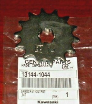 KAWASAKI KLX110,FURY 125,BRITZ ,14 TOOTH FRONT SPROCKET, GEAR