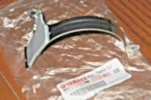 YAMAHA RAPTOR 250 ENGINE CASE SAVER CHAIN GUARD, GUIDE PROTECTOR 4D3-15493-00-00