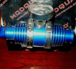 QUADRACER LT250R LT500R QUADZILLA ENGINE WATER COOLER TEMPERATURE GAUGE BLUE