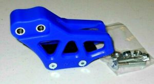 YAMAHA YZ85, YZ 85 SWINGARM REAR ARM SPROCKET CHAIN GUIDE 02-18, BLUE