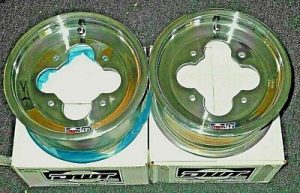 LTZ250,LTZ400,LTR450, KFX400, KFX450, KFX700, DS450 FRONT WHEELS,RIMS 4+1 OFFSET