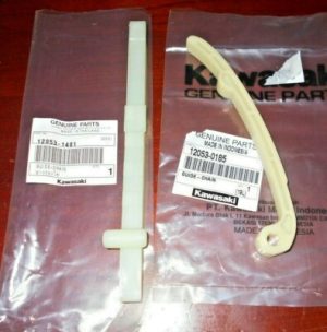 KAWASAKI KLX110, KLX 110 Z125 PRO, BOTH CAM SHAFT CHAIN GUIDES, TENSIONERS