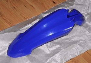 YAMAHA TTR125 TTR 125 BLUE PLASTIC ORIGINAL FRONT FENDER 08-26, 1B2-F1511-10-00