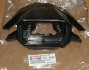 YAMAHA KODIAK 450 HANDLEBAR DASH BLACK PLASTIC COVER BJ5-F6124-00-00