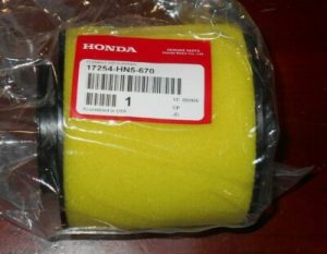 HONDA OEM FOAM AIR FILTER,RANCHER 350, 400,TRX350,TRX400 17254-HN5-670