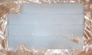 SUZUKI RMZ250 RMZ 250 RIGHT SIDE RADIATOR GUARD, LOUVER,VENT 17831-10H00, 07-09