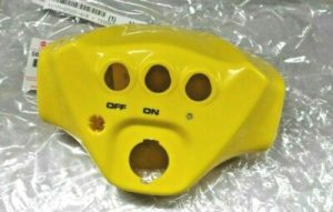 SUZUKI LTZ400, KAWASAKI KFX400,LTZ, KFX 400 YELLOW HANDLEBAR DASH COVER 03-08