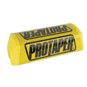 PRO TAPER ATV,DIRT BIKE OVERSIZE 1 1/8" FAT HANDLEBAR, BAR PAD, RACE YELLOW